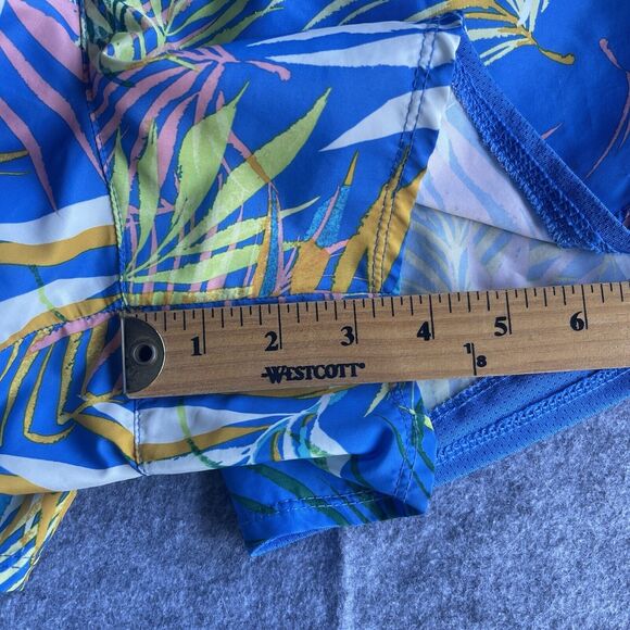 Athletic Works Running Shorts Womens Plus Size XXL 2X Floral Tropical Lined - Picture 12 of 12